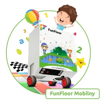 Interaktywna Podłoga FunFloor mobilny ścienny