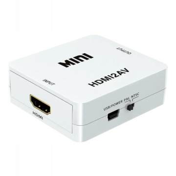 Переходник-конвертер HDMI-AV RCA CVBS CINCH