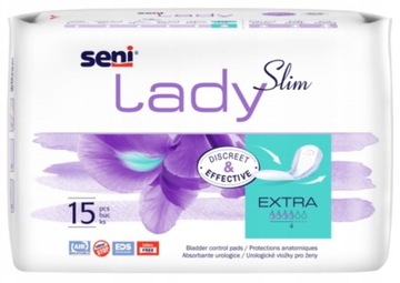 Wkładki urologiczne Seni Lady Slim Extra 15 sztuk