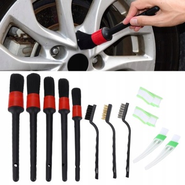 Набор кистей для детализации автомобиля, 12 шт.