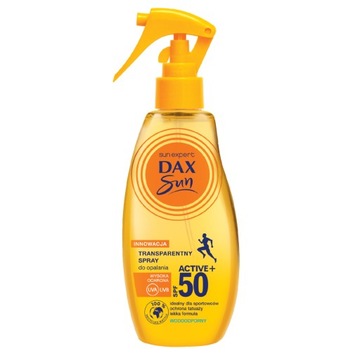 Dax Sun Прозрачный солнцезащитный спрей SPF 50