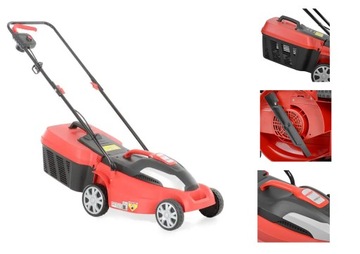 KOSIARKA ELEKTRYCZNA DO TRAWY HECHT 1434 MOC 1400W SZEROKOŚĆ 34CM KOSZ 35L