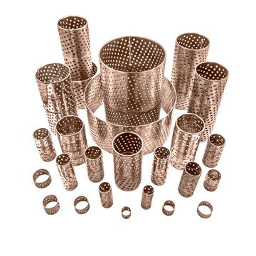 ПОДШИПНИК Скольжения WB802 ВТУЛКА ПЕРФОРИРОВАННАЯ БРОНЗОВАЯ PRM E92 50x55x40