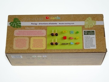 ДЕРЕВЯННЫЕ ПАЗЛЫ ПОЕЗД ELEFUN BLOCK