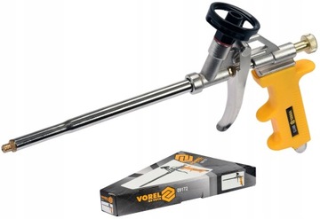 VOREL PISTOLET PIANKI MONTAŻOWEJ METALOWY TRWAŁY