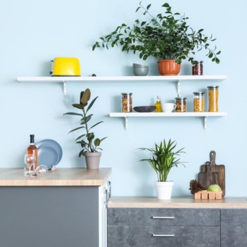 НАБОР ИЗ 6 ПОДДЕРЖОК ДЛЯ ПОЛОК, БЕЛЫЙ, 10 см