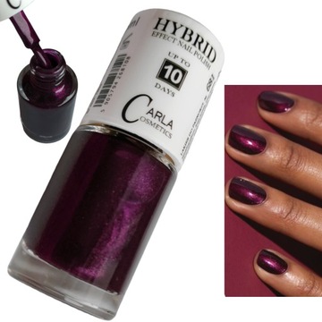 CARLA HYBRID METALICZNY lakier bez lampy 681Metallic dark plum