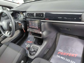 Citroen C3 III VAN 1.2 PureTech 82KM 2021 Citroen C3 Klimatronik Navi Tempomat Asystent pasa 1.2 Benzyna 82KM, zdjęcie 12