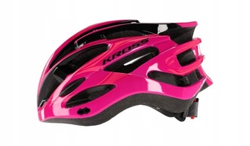 Регулируемый велосипедный шлем KROSS LAKI PINK M (55 - 58 см)