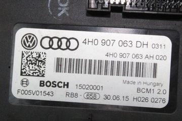 MODUL POHODĚ AUDI A6 (4G2, C7 4GC) 4H0907063DH 2.0L DIESEL 140KW 2015