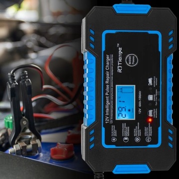 АВТОМАТИЧЕСКИЙ ИНТЕЛЛЕКТУАЛЬНЫЙ ВЫПРЯМИТЕЛЬ ЗАРЯДНОЕ УСТРОЙСТВО LCD 12V 6A