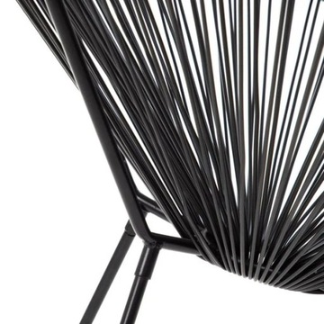 ACAPULCO FIESTA кресло черный 70x73x80 см