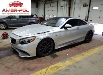 Mercedes Klasa S W222 2016 Mercedes-Benz Klasa S S 63 AMG 2016 5.5l 5.5 Benzyna 577KM