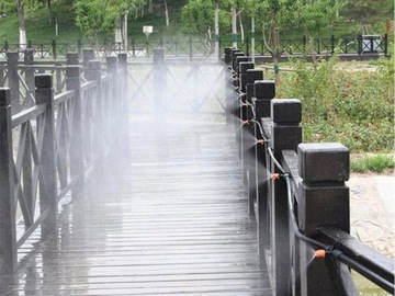КОМПЛЕКТ САДОВОЙ ВОДНОЙ ЗАВЕСЫ 20М ТУМАННЫЙ ДОЖДЕВАТЕЛЬ