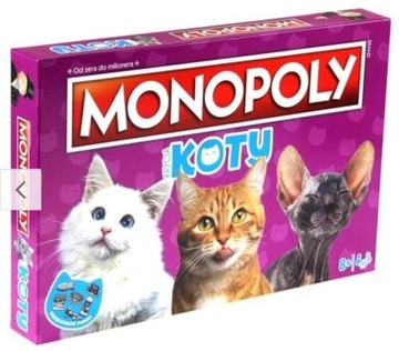 Настольная игра Hasbro MONOPOLY CATS EDITION