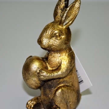 ФИГУРКА ЗАЯЦ С ЯЙЦОМ 12,5 СМ