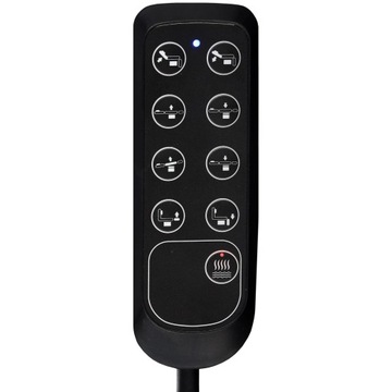 Fotel kosmetyczny elektryczny do salonu kosmetycznego ogrzewany 4 siłowniki