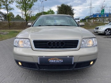Audi A6 C5 Sedan 2.4 V6 165KM 1999 Audi A6 Limousine 2.4 V6 Bezwypadkowa Czujniki Parkowania Manual Klimatoni, zdjęcie 7