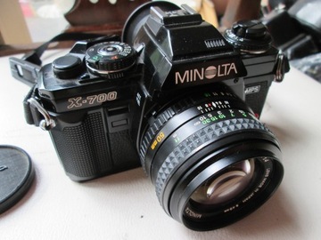 Камера Minolta X-700 MPS С ROKKR 50/1.4