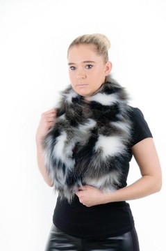 SZAL FUTRZANY OBSZYCIE FUTERKOWE EKO-FUTRO JENOT