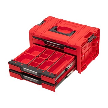 Zestaw skrzyń narzędziowych Qbrick System PRO RED UHD Drawer Workshop SET 6