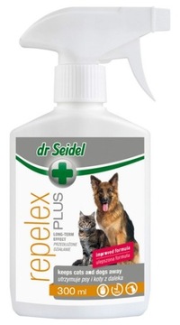 Dr Seidel Repelex Plus Spray odstraszający psy i koty 300ml