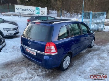 Opel Zafira B 1.8 ECOTEC 140KM 2008 Opel Zafira 1.8 Benz. 7 osobowy szklane dachy xenon lesny zadbany polecam, zdjęcie 7