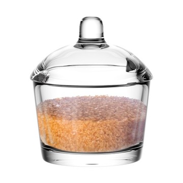 CUKIERNICA SZKLANA 210 ML KLASYCZNA GŁADKA