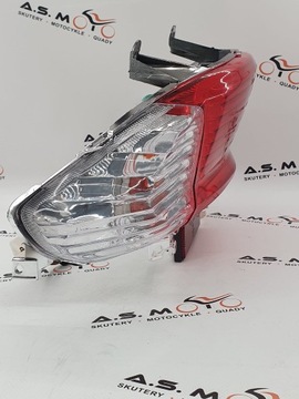 Фонарь задний малолитражный, белые направления, круг 10