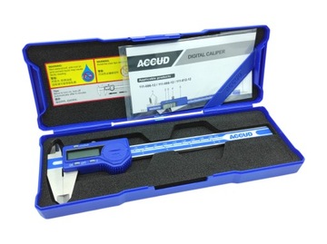 SUWMIARKA ELEKTRONICZNA CYFROWA 150 MM 0,01 MM CERTYFIKAT KALIBRACJI ACCUD