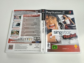 SINGSTAR ROCKS PS2 3xA