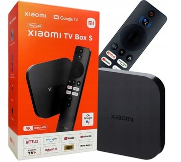 Адаптер SMART TV Box Xiaomi 4K NETFLIX GOOGLE TV медиаплеер