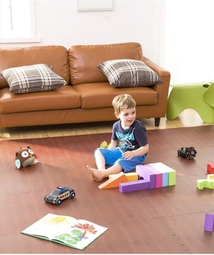 КОВРИК-ПАЗЗЛ ПЕНА ПОД ДОН БАССЕЙНА ТОЛЩИНА, 12 ЭЛЬ-ПАНЕЛЕЙ ТЕМНЫХ 240x180 СМ