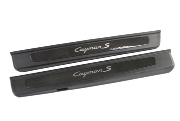 Porsche 718 Cayman S 981/982 Listwy/progi Carbon