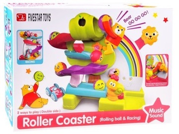 Интерактивная машинка BALL TRACK 2в1 со звуком ZA3173