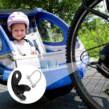 УНИВЕРСАЛЬНЫЙ СОЕДИНИТЕЛЬ ВЕЛОСИПЕДНОГО КРЮКА ДЛЯ ПРИЦЕПА ВЕЛОСИПЕДА