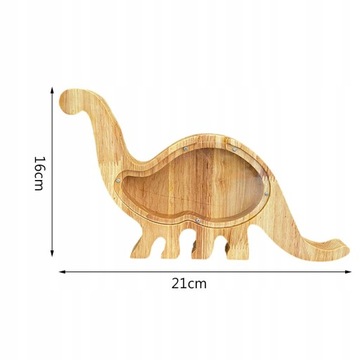 Новая копилка-копилка для монет-динозавров
