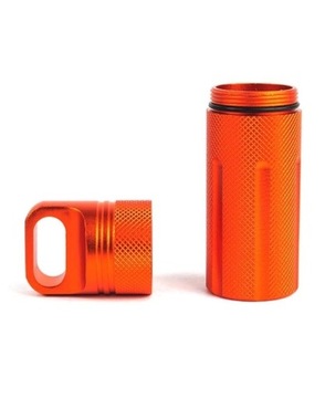 Водонепроницаемые капсульные аксессуары EDC сочетаются с оранжевым цветом ALU.