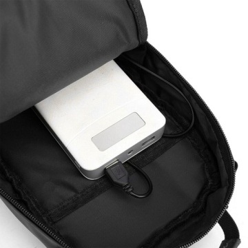 МУЖСКАЯ СУМКА НА ГРУДЬ С ПОРТОМ USB РЕГУЛИРУЕМАЯ ВОДОНЕПРОНИЦАЕМАЯ НЕЙЛОН