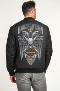 МУЖСКАЯ ПРОЗРАЧНАЯ КУРТКА-БОМБЕР HARLEY DAVIDSON