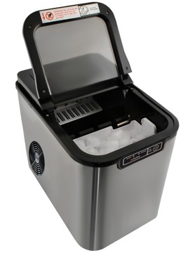 Kostkarka do lodu bddja K5537 srebrny/szary 120 W