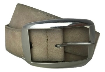 PASEK DAMSKI skórzany szer. 4 cm