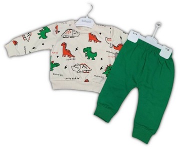 Dres komplet niemowlęcy w Dinozaury 74