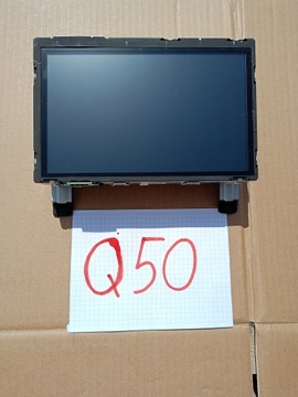 WYŚWIETLACZ NAWIGACJI Radia Infiniti Q50 28387 46N7A