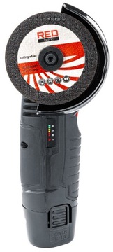 МИНИ-УГЛОВАЯ ШЛИФОВАЛЬНАЯ МАШИНА АККУМУЛЯТОРНАЯ 12 В БЕСЩЕТОЧНАЯ + 2 АККУМУЛЯТОРА 7 ДИСКОВ