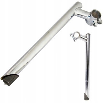 Wspornik turing 22,2 wysoki 300 50mm kierownicy 25,4mm mostek wysięgnik