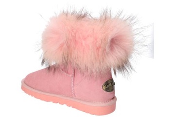 B054 СНЕЖНЫЕ БОТИНКИ EMU ЗИМНИЕ БОТИНКИ НА КОЖАНОМ МЕХЕ P 38