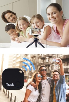 iTrack1 Lokalizator Bluetooth 5.0 Brelok Kluczy Portfela Alarm na PREZENT