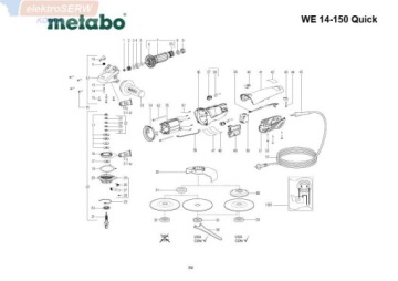 Переключатель Metabo WE 14-125 Plus 00281000 343409450