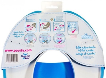 УНИВЕРСАЛЬНЫЙ ЧЕХОЛ НА УНИТАЗ Flexi Fit - Pourty